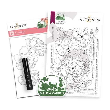Altenew Build-A-Garden: Joy in Bloom & Add-on Die Bundle - ALT11644BN