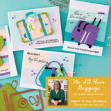 Spellbinders We All Have Baggage I Want It All Bundle + Class Kit