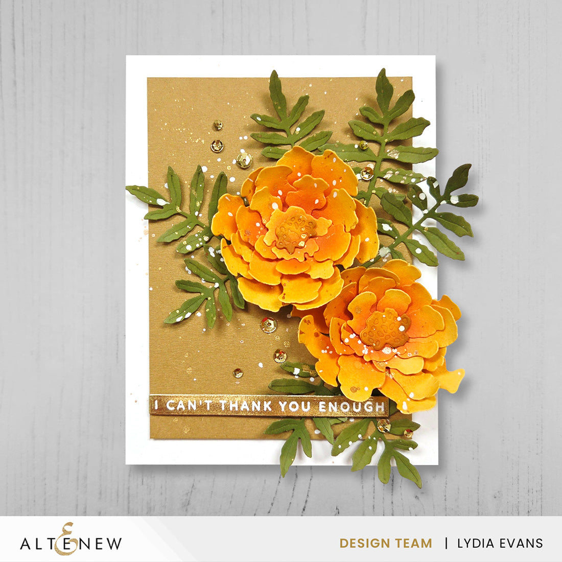 Altenew Craft-A-Flower: Marigold Layering Die Set