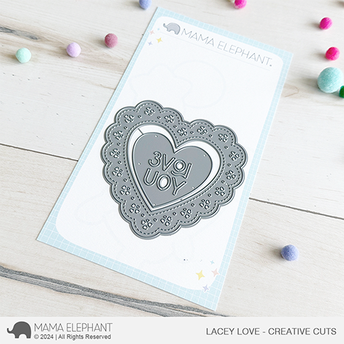 Mama Elephant Lacey Love - Creative Cuts