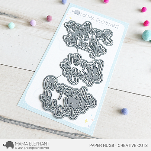 Mama Elephant Paper Hugs- Creative Cuts