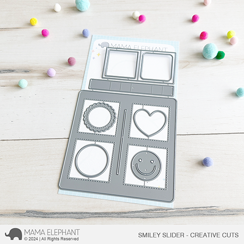 Mama Elephant Smiley Slider - Creative Cuts