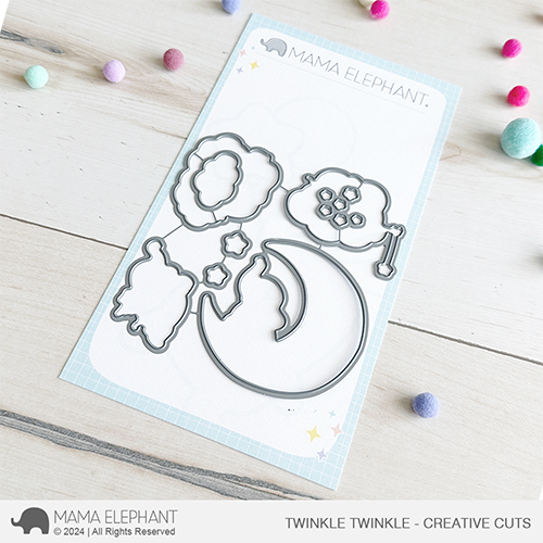 Mama Elephant Twinkle Twinkle - Creative Cuts