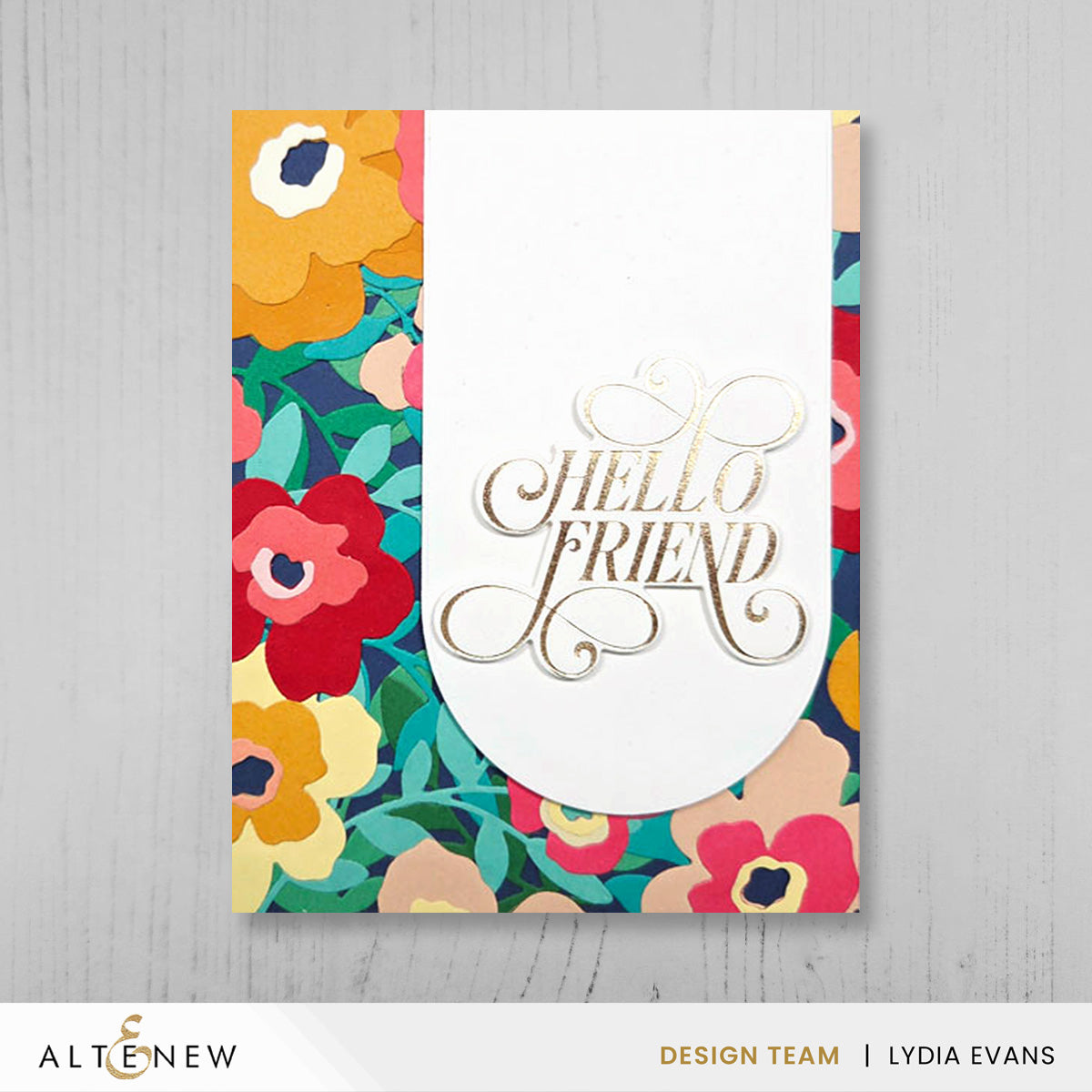 Altenew Creative Cuts: Botanical Waltz Layering Die Set