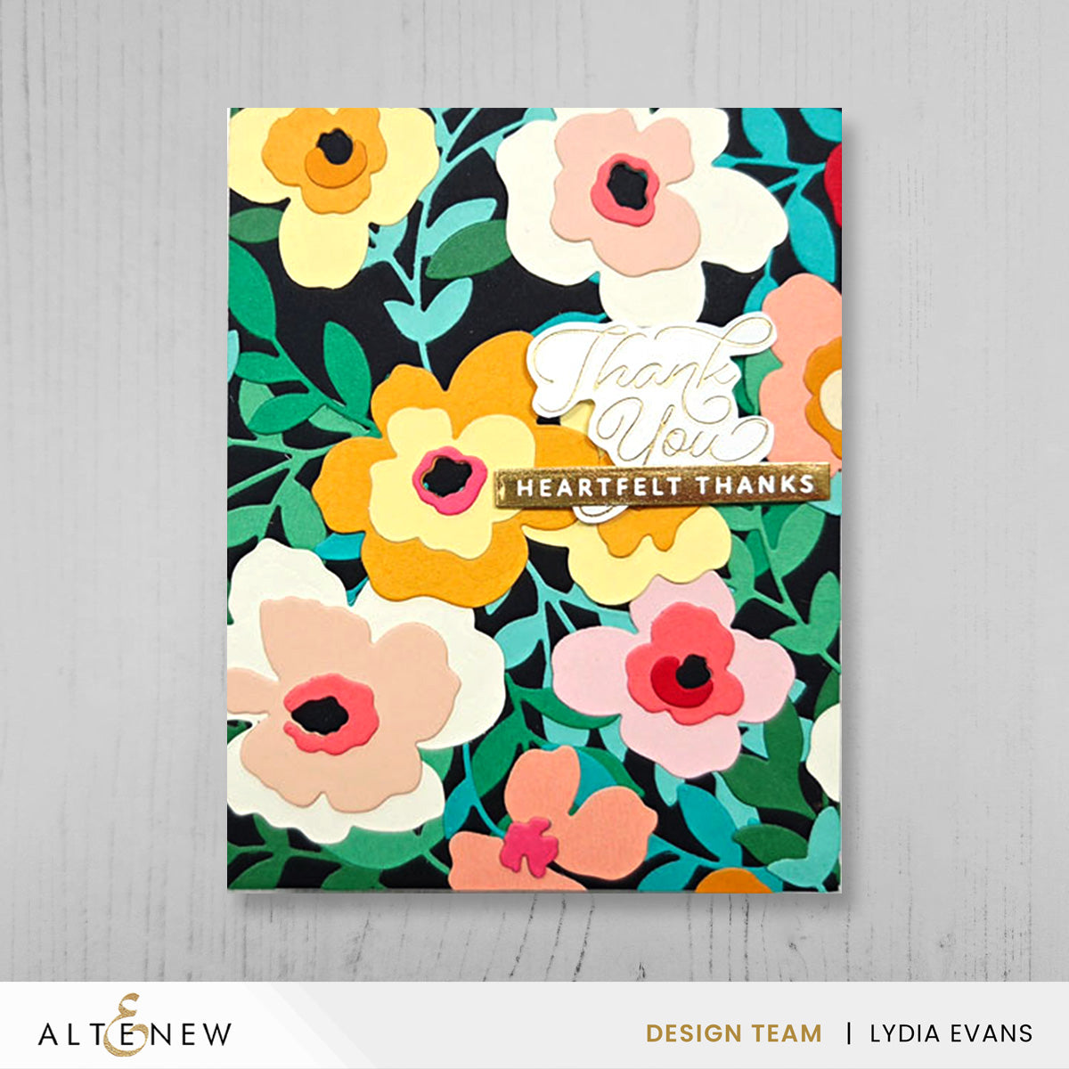 Altenew Creative Cuts: Botanical Waltz Layering Die Set