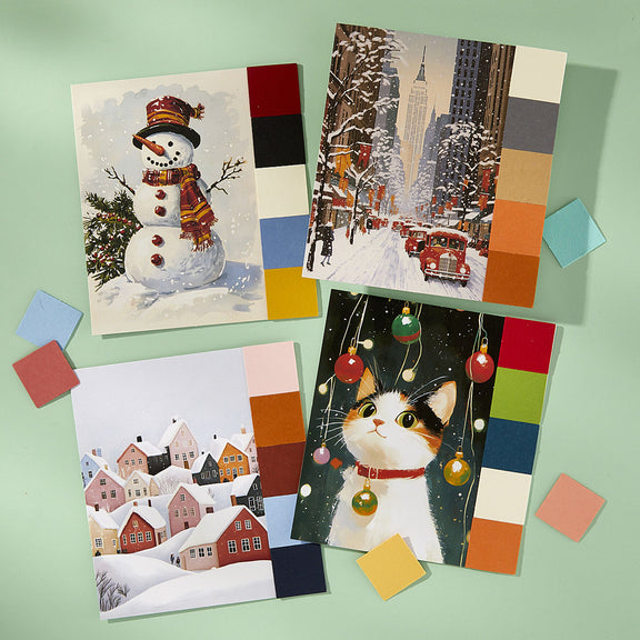 Spellbinders Holiday DIY Color Deck Expansion Pack