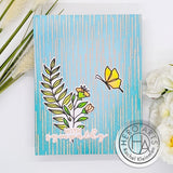 Hero Arts Rain Texture Bold Prints Cling Rubber Stamp