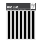 Hero Arts Wide Stripe Bold Print Cling Stamp