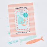 Hero Arts Wide Stripe Bold Print Cling Stamp