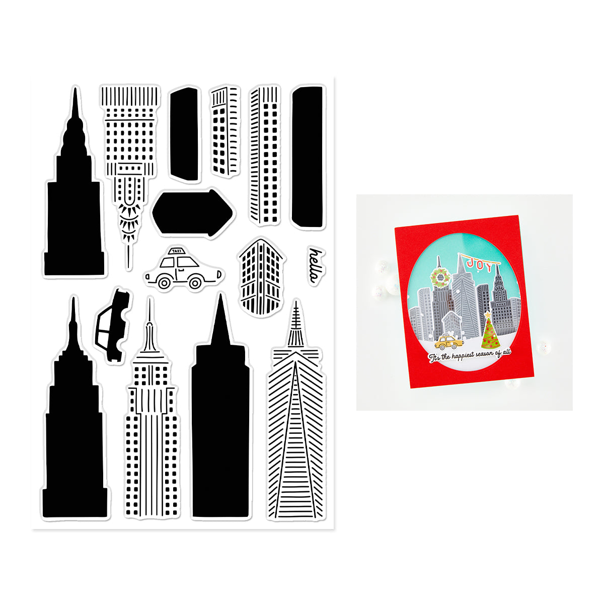Hero Arts In the City Stamp CM870