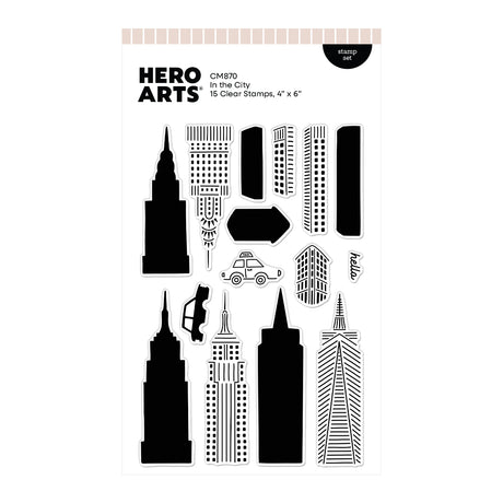 Hero Arts In the City Stamp CM870