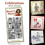 Beccy’s Place Celebrations clear stamps