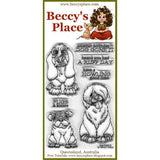 Beccy’s Place Dog Gone It clear stamps