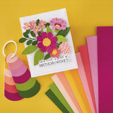 Spellbinders Blooms ColorWheel Cardstock Assortment (10 sheets)