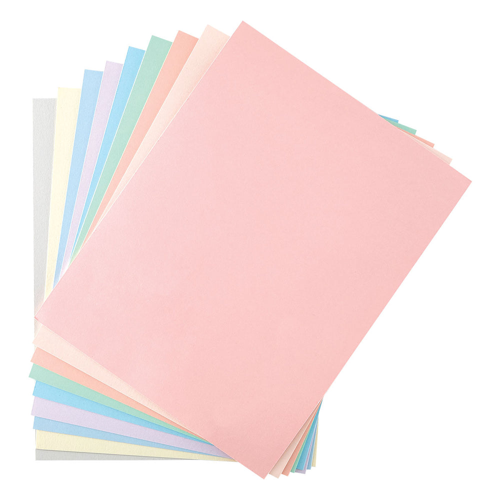 Spellbinders Buttons & Keepsakes ColorWheel Cardstock Assortment 8.5" x 11" - 10 Sheets