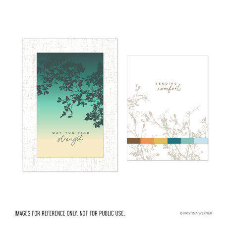 Concord & 9th KW Calm Canopy Stamp & Die Bundle