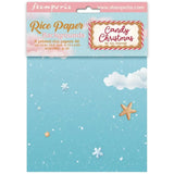 Stamperia Candy Christmas A6 Rice Paper Backgrounds (8pcs) (DFSAK6043)