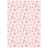 Stamperia Candy Christmas A6 Rice Paper Backgrounds (8pcs) (DFSAK6043)