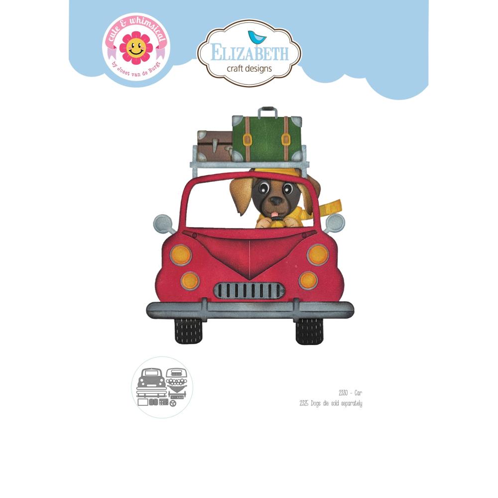 Elizabeth Craft Designs Dog Days Dies – Car (2330)