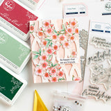 Pinkfresh Studio Twist Pattern press plate / Die Bundle