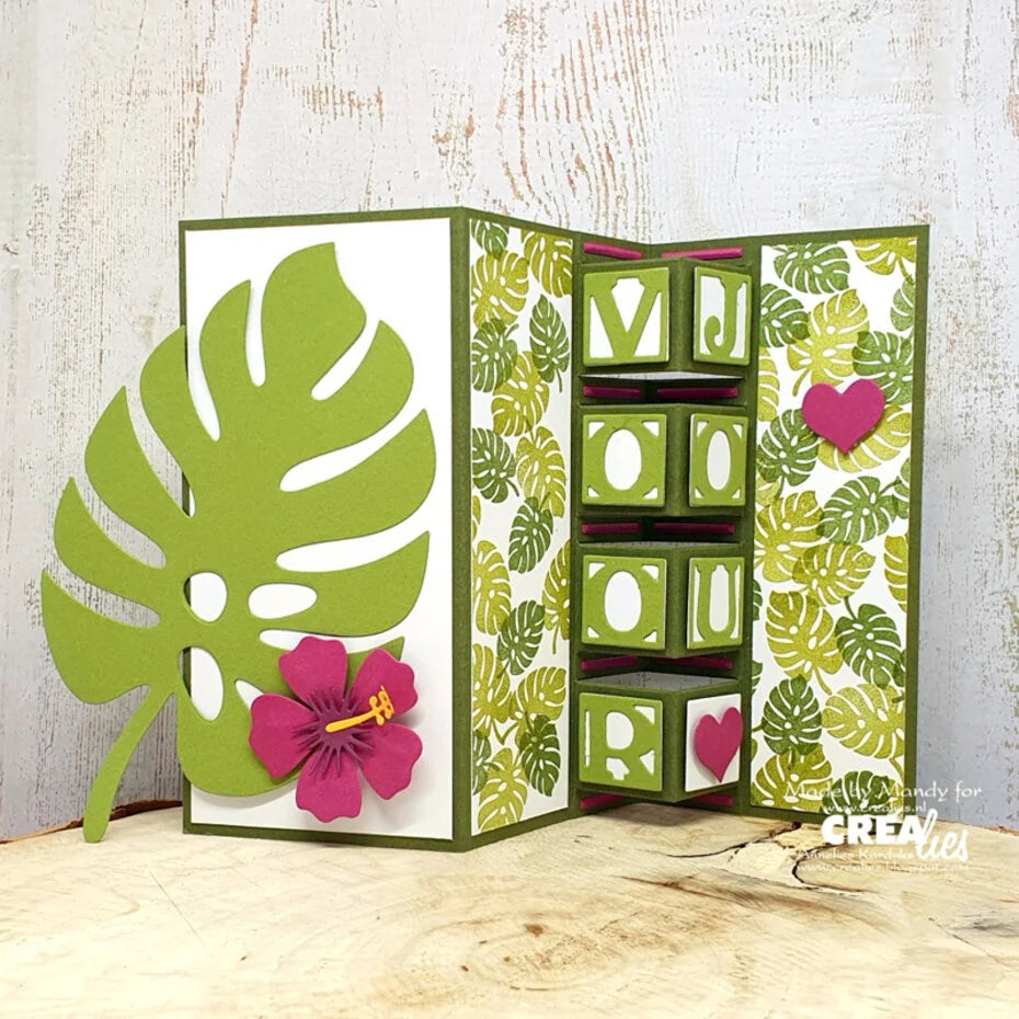 Crealies Cardzz Dies No. 30 Building Block Card (CLCZ30)