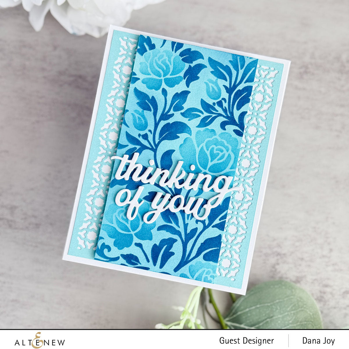 Altenew Chateau Blooms Stencil Set (2 in 1)