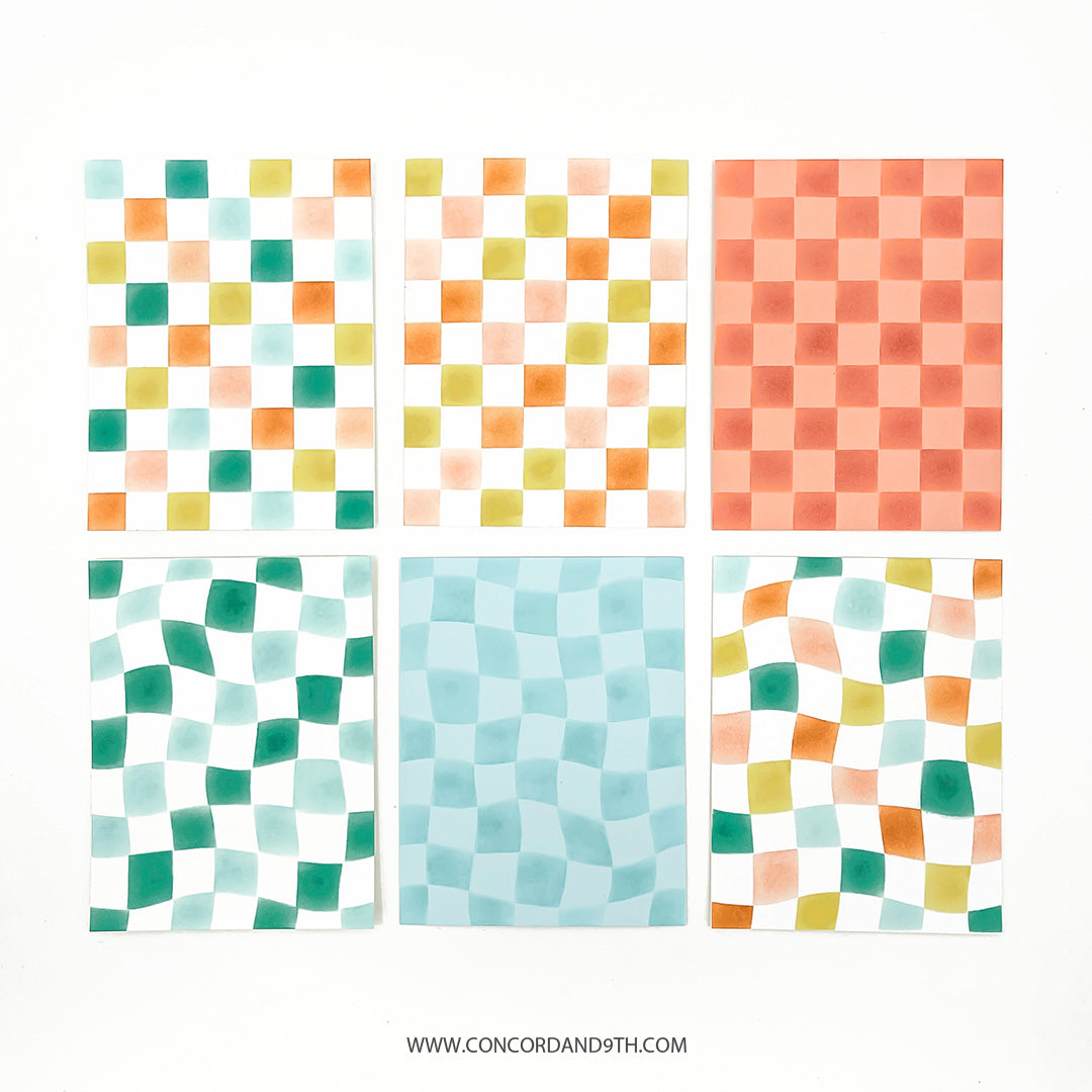 Concord & 9th Checkered Stencil Pack 