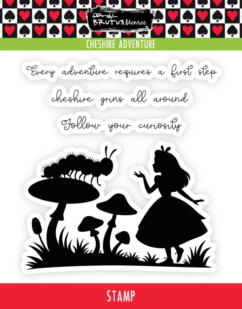 Brutus Monroe Cheshire Adventure 4x4 Stamp Set