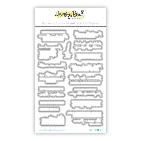 Honey Bee Stamps Christmas Blessings - 4"x 6" Stamp Set / Die Bundle