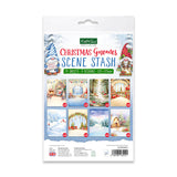 Katy Sue Designs Christmas Gnomes Scene Stash, 24 Sheets
