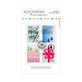 Alex Syberia Designs Christmas Postage Stamps Stamp Set