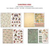 Ciao Bella Christmas Vibes Junk Journal & Ephemera Book A4 32/pkg