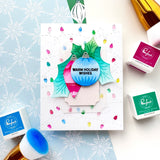 Pinkfresh Studio Christmas Lights stencil/ die Bundle