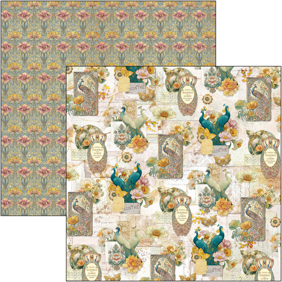 Ciao Bella Artemis 12x12 Inch Patterns Pad (8pcs) (CBT094)