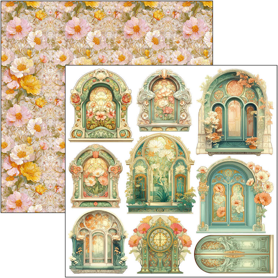 Ciao Bella Artemis 6x6 Inch Fussy Cut Pad (24pcs) (CBQE094)