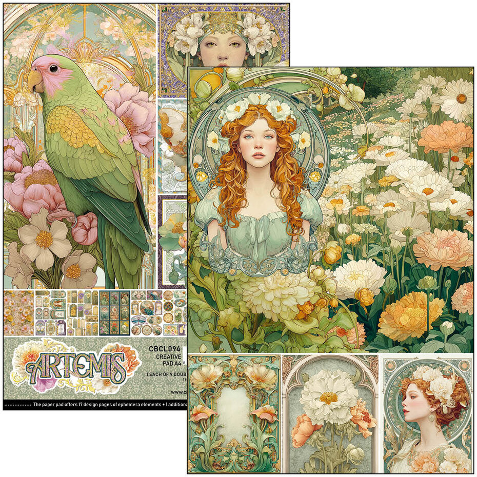 Ciao Bella Artemis A4 Creative Pad (9pcs) (CBCL094)