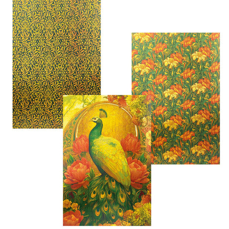 Ciao Bella Artemis A4 Deluxe Paper Gold & Vellum Dual Pack Mixed (6pcs) (CBX007)
