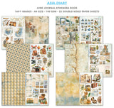 Ciao Bella Asia Diary A4 Junk Journal Ephemera Book (32pcs)CBB028