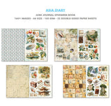 Ciao Bella Asia Diary A4 Junk Journal Ephemera Book (32pcs)CBB028