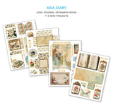 Ciao Bella Asia Diary A4 Junk Journal Ephemera Book (32pcs)CBB028