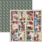 Ciao Bella Bohemian Burgundy 12x12 Inch Patterns Pad (8pcs) - CBT099