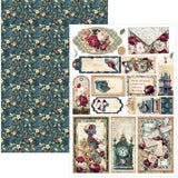 Ciao Bella Bohemian Burgundy A4 Creative Pad (9pcs) - CBCL099