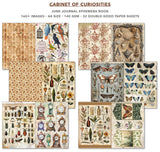 Ciao Bella Cabinet of Curiosities A4 Junk Journal Ephemera Book (32pcs) (CBB002)