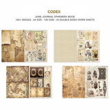 Ciao Bella Codex A4 Junk Journal Ephemera Book (32pcs) (CBB008)