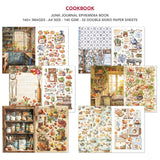 Ciao Bella Cookbook A4 Junk Journal Ephemera Book (32pcs) (CBB009)