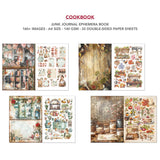 Ciao Bella Cookbook A4 Junk Journal Ephemera Book (32pcs) (CBB009)