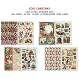 Ciao Bella Cozy Christmas A4 Junk Journal Ephemera Book (32pcs) - CBB031