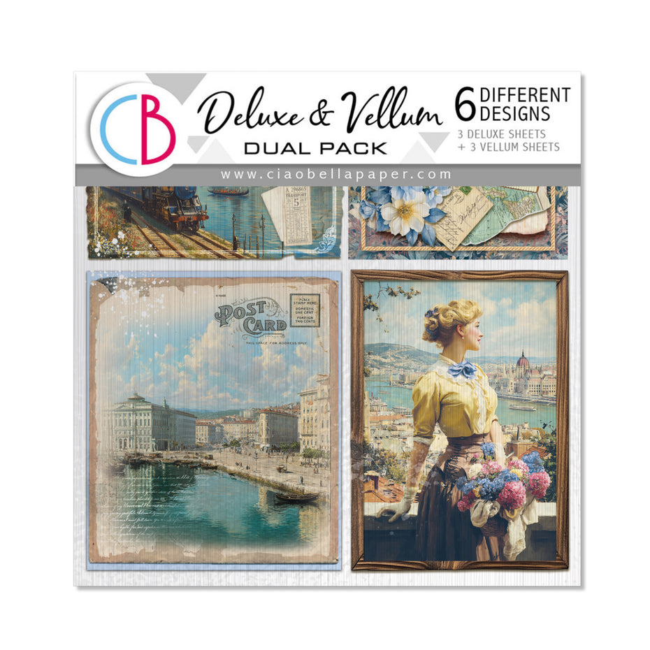 Ciao Bella Eastern Journey 6x6 Deluxe Paper Pack (CBXQ009)