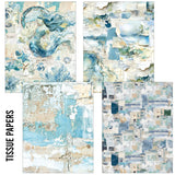 Ciao Bella Edge of the Ocean Craftmix Mixed A5 Paper Pack (8pcs) MC008