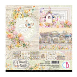 Ciao Bella Flower Shop 8x8 Inch Paper Pad (12pcs) (CBH077)